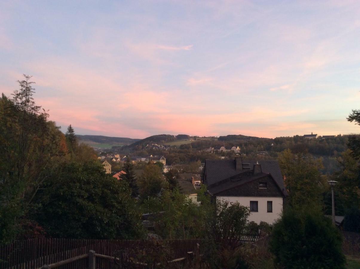 Ferienwohnung Graupner Schwarzenberg  Bagian luar foto